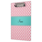 Personalisierter rosa klemmbrett (Links)