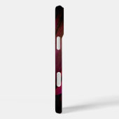 Personalisierter rosa Leaf Apple iPhone Case (Rückseite / Rechts)