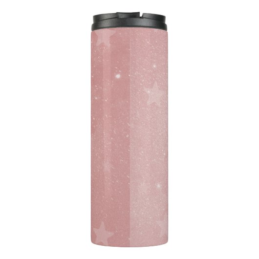 Personalisierter, rosa, unicorn thermosbecher (Rückseite)