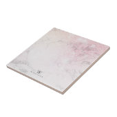 Personalisierter Rose-Glitzer Fliese (Seite)