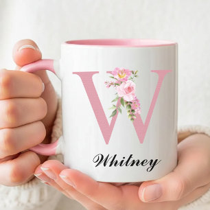 Personalisierter Rosen-Blumen-Tasse Geburtstagsges Tasse