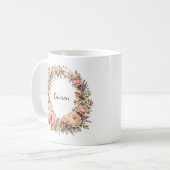 personalisierter Rosenkranz-Mug Kaffeetasse (Vorderseite Links)