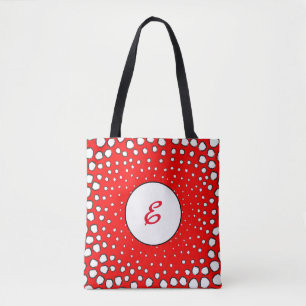 personalisierter roter Fasanvogel inspiriert Tasch Tasche