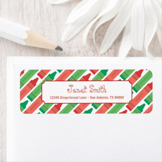 Personalisierter roter und grüner (Insitu)