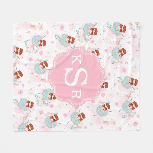 Personalisierter Rotkopfbarsch Fleecedecke (Vorderseite (Horizontal))