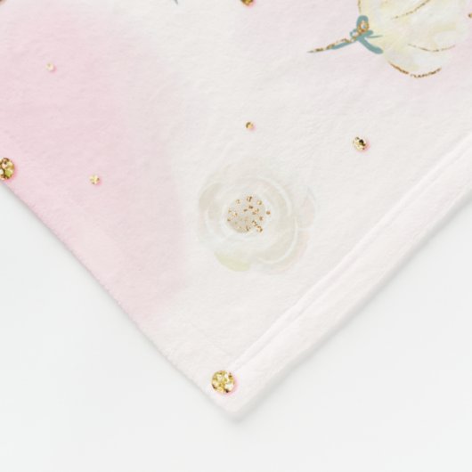 Personalisierter Rotkopfbarsch Fleecedecke (Ecke)