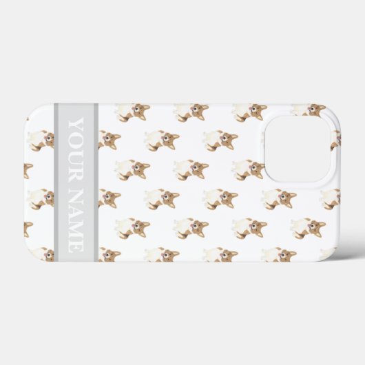 Personalisierter Rotkorgi Case-Mate iPhone Hülle (Rückseite (Horizontal))