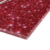 Personalisierter Rotschneider Schneidebrett (Ecke)