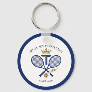 Personalisierter Royal Tennis Club Schlüsselanhänger