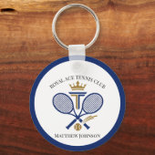 Personalisierter Royal Tennis Club Schlüsselanhänger (Rückseite)