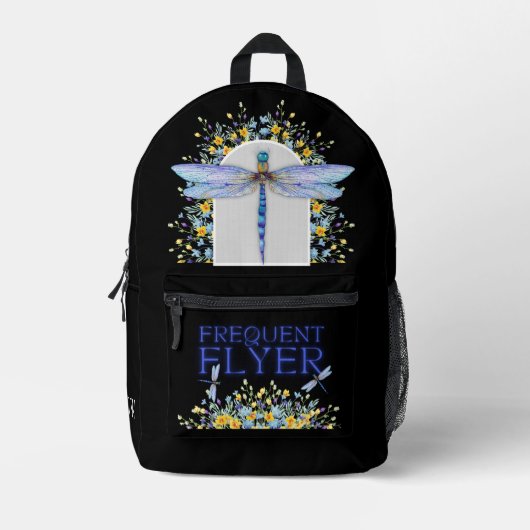 Personalisierter Rucksack für Libellen-Flyer (Vorderseite)