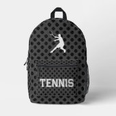 Personalisierter Rucksack für Tennisspieler (Vorderseite)