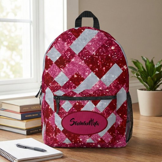 Personalisierter Rucksack mit kosmischem Charm