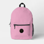 Personalisierter Rucksack mit Name und Titel (Vorderseite)