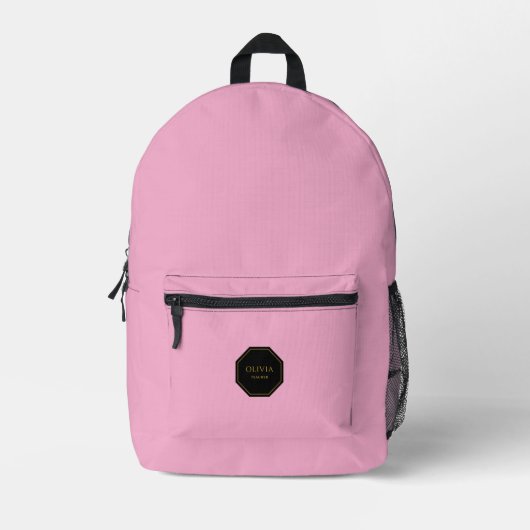 Personalisierter Rucksack mit Name und Titel (Vorderseite)