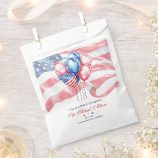 Personalisierter Ruhestand der US-Streitkräfte Geschenktütchen