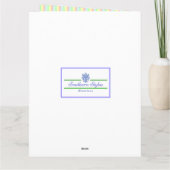 Personalisierter Ruhestand von Super Size Karte (Rückseite)