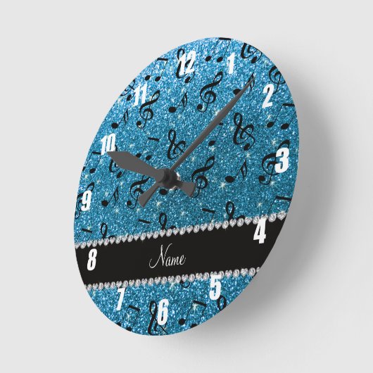 Personalisierter Runde Wanduhr (Winkel)