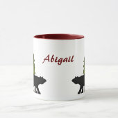 Personalisierter Rustikaler Bärenberg Tasse (Zentrum)