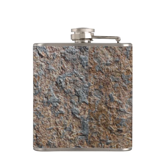 Personalisierter rustikaler | flachmann (Rückseite)