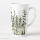 Personalisierter rustikaler Grünwald Milchtasse (Rechts)