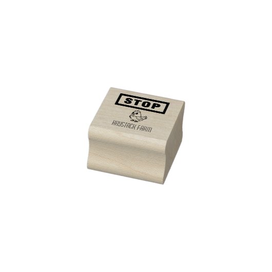 Personalisierter Rustikaler Hennen Name Ei Liebe Gummistempel (Stempel)