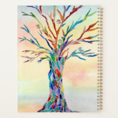 Personalisierter rustikaler Planer (Rückseite)