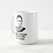 Personalisierter RUTTER GINSBURG Kaffeetasse (Vorderseite Links)