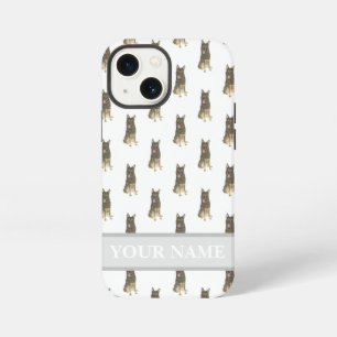 Personalisierter Sable Deutscher Schäferhund iPhone 13 Mini Hülle