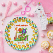 Personalisierter Safari-7. Pappteller (Party)