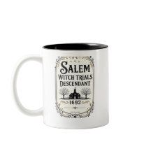 Personalisierter Salem Hexenprozess Nachfahren Bec