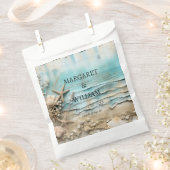 Personalisierter Sand und Muscheln Geschenktütchen (Ausgeschnitten)
