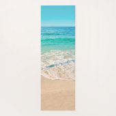 Personalisierter Sandstrand Yogamatte (Rückseite)