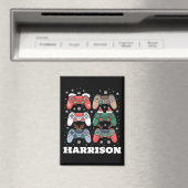 Personalisierter Santa-Gaming-Controller Gamer Wei Magnet (In Situ (Geschirrspüler))