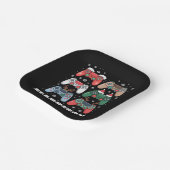 Personalisierter Santa-Gaming-Controller Gamer Wei Pappteller (Gewinkelt)