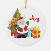 Personalisierter Santa Ornament (Vorne)
