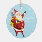 Personalisierter Santa Ornament (Links)