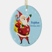 Personalisierter Santa Ornament (Rechts)