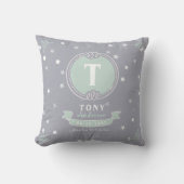 personalisierter Säuglingskissen Kissen (Vorderseite)