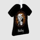 Personalisierter Schildmädchen mit Runen Ornament (Vorderseite)