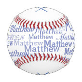 personalisierter Schläger Baseball (Vorderseite)