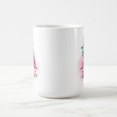 Personalisierter Schlamm, Glitzer A Monogramm, ind Kaffeetasse (Mittel)