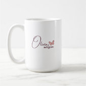personalisierter Schlamm, individuelle Name, Kaffeetasse (Links)