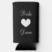 Personalisierter schlanker Seltzer kann kühler für Selters Dosenkühler (Rückseite)