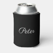 Personalisierter Schlichter Stubby-Holder Dosenkühler (Kanne Rückseite)
