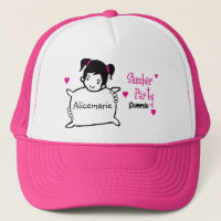 Personalisierter Schlummer-Party-Hut