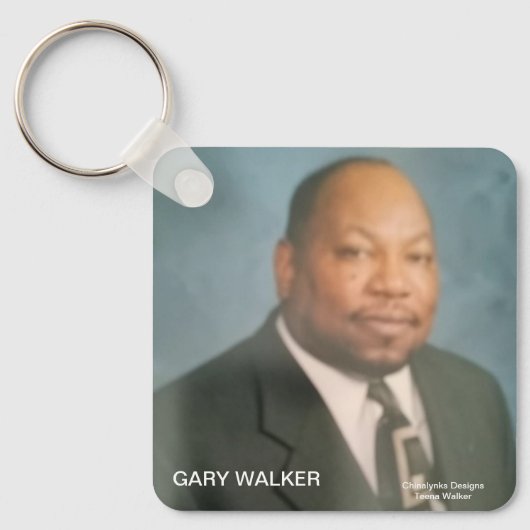 Personalisierter Schlüsselanhänger (Vorderseite)