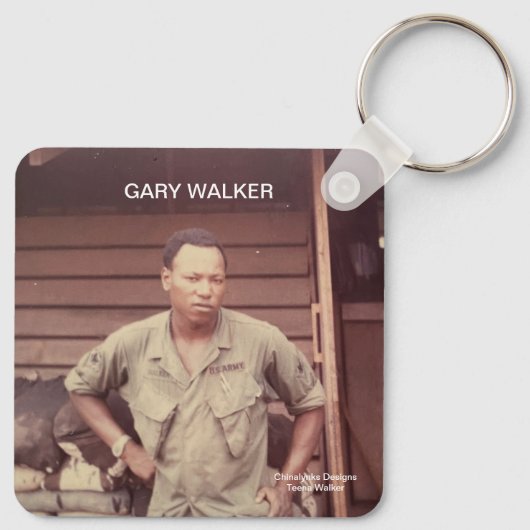 Personalisierter Schlüsselanhänger (Rückseite)