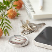 personalisierter Schlüsselanhänger-Baseballsport Schlüsselanhänger (Seite)