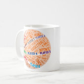 Personalisierter Schlüsselanhänger - Basketball-Sp Kaffeetasse (Vorderseite Links)